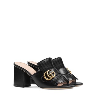 gucci slide heels