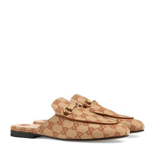 Women's Princetown GG canvas slipper