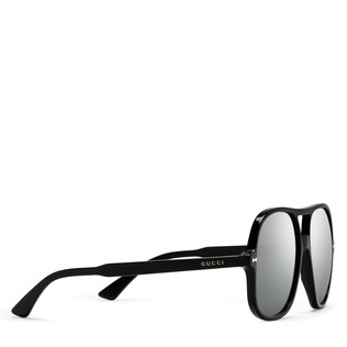 Aviator acetate sunglasses