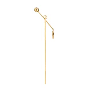 GG Running gold single earring