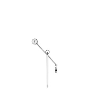 GG Running gold single earring