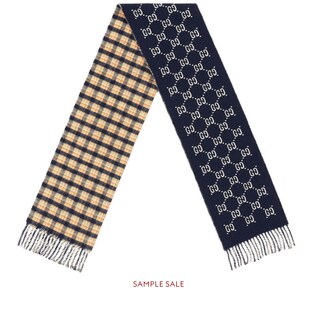 GG wool scarf