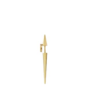GG Running gold single earring