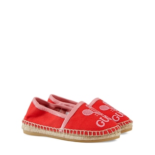 Toddler espadrille with Gucci Tennis
