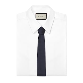 Silk tie with bee Web