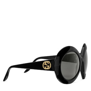 gucci sunglasses women round