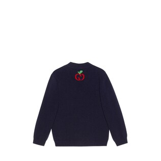 Baby GG apple wool cardigan 