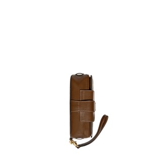 Mini bag with clasp closure 