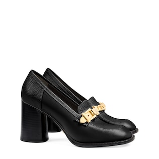 mocassin a talon gucci