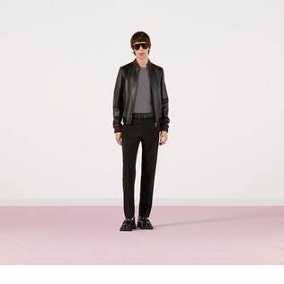 Cashmere sweater with GG