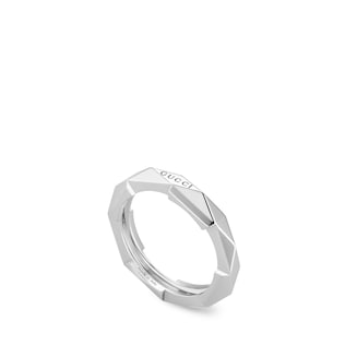 Gucci Link to Love studded ring