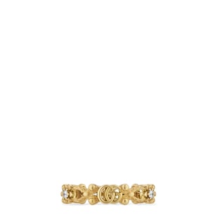 GUCCI ゴールドリング 専用ケース付き