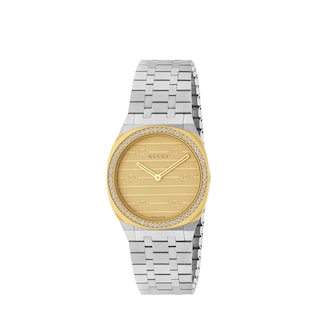 Gucci two tone watch best sale