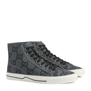 Gucci high top sneakers on feet best sale