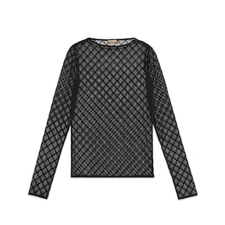 Gucci sheer top online