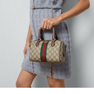 GUCCI オフィディア ショルダーバッグ （Small） オフィディア〕スモール ショルダーバッグベージュ＆エボニー GG