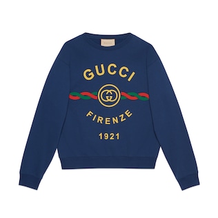 Gucci technical crewneck hotsell