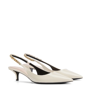 Gucci fur heels outlet