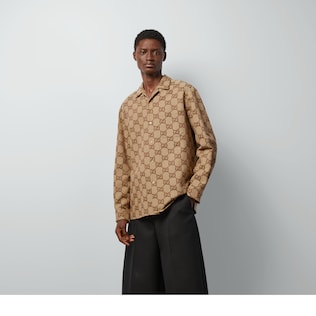 Gucci print dress shirt online