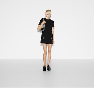 Gucci little black dress best sale