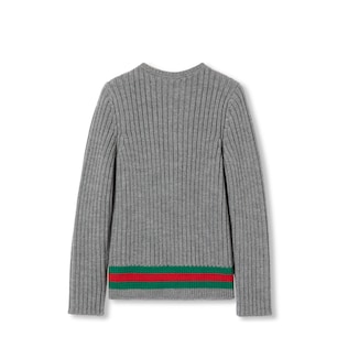 Gucci Kids Boys Wool GG 2024 sweater