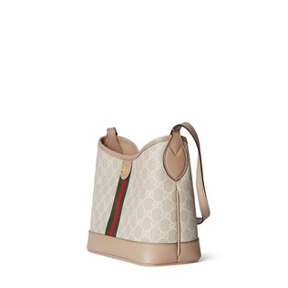 Gucci Ophidia 20.5cm Bag Pink Canvas 244353