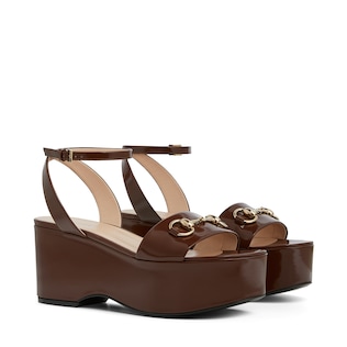 Gucci women's wedge shoes clearance