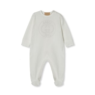 ベビー〕GUCCI ロゴ コットン ギフトセットホワイト コットン