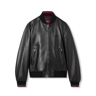 Bomber e Giubbotti in Pelle Uomo Firmati GUCCI IT