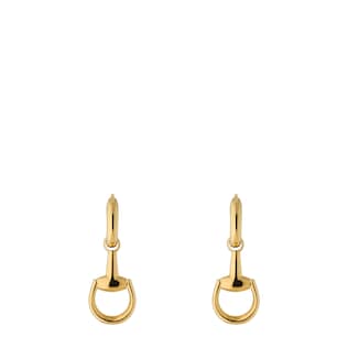 Gucci gold stud earrings hot sale