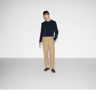 GG canvas jogging pant