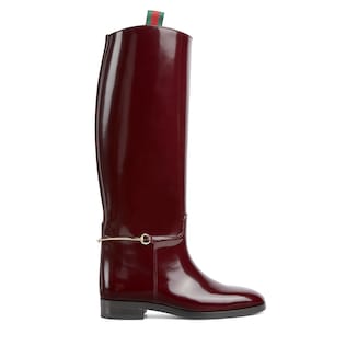Gucci red thigh high boots clearance