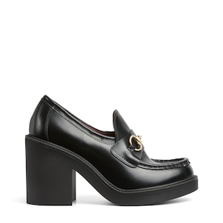 Women s Designer Platform Loafers Heeled Slip ons GUCCI MX