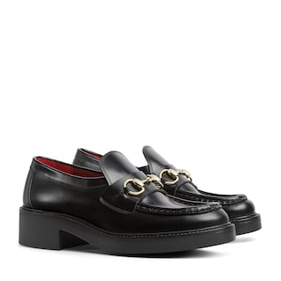 Gucci black flat shoes outlet