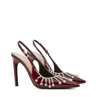 Gucci red high heels best sale