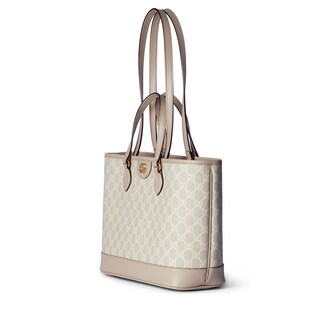 Gucci Ophidia 24.5cm Bag Ebony Black Canvas 248561