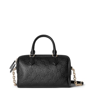 Bauletto gucci nero pelle new arrivals