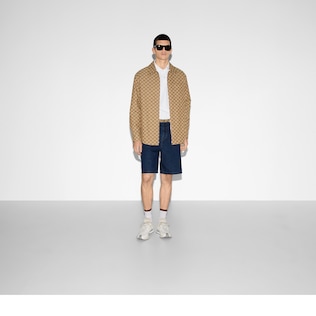 GG canvas overshirt