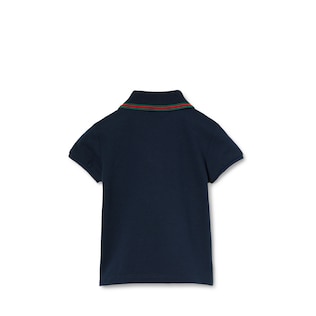 White Cotton Baby T-Shirt With Vintage Gucci Logo | GUCCI® US