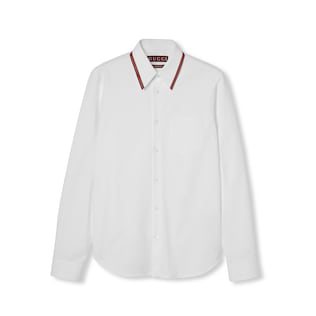 Gucci mens white dress shirt online