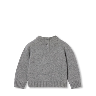 ★GUCCI★Baby Boys ニットダンガリー(Beige)9-36M Baby Gucci logo cotton gift set in white cotton | GUCCI® US
