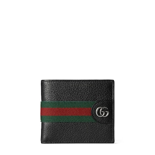 ジャンボ GG マネークリップブラック レザー | GUCCI公式