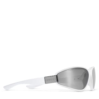 Rectangular frame sunglasses