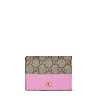 グッチ ミニ財布 ジャンボGG ピンク GUCCI グッチ 二つ折り財布 ミニ財布 レディース プチ