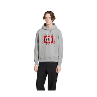 24-25新作 グッチ コットンジャージー スウェットシャツ (GUCCI