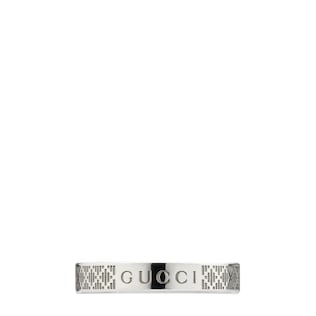 GUCCI シルバー ピアス ロゴデザイン GUCCI Earrings | Interlocking G | Sterling Silver | Engraved