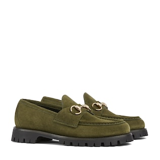 【suisui！】GUCCI グッチ レザースリッポン 36.5 茶 suisui！】GUCCI グッチ レザースリッポン 36.5 茶 Gucci Shoes