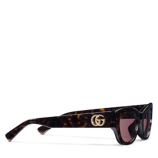 GUCCI　キャットアイ　サングラス　ヴィンテージ　オールドグッチ キャットアイ GUCCI(グッチ) サングラス(レディース) - 海外通販