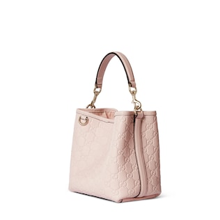 Gucci GGロゴ付きレザーバッグ GUCCI グッチ GGロゴ バスケットボール ミニ ハンドバッグ