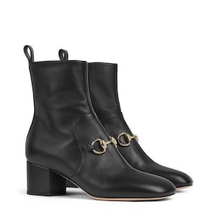 GUCCI GGレザー キルティング 厚底 アンクルブーツ 足長効果抜群 数量限定】GUCCI / ダブルG キャンバス＆レザーアンクルブーツ